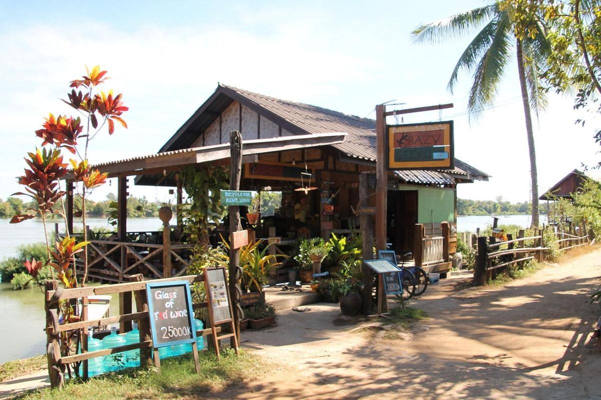 Crazy Gecko Dondet Hotel Don Det Exterior photo